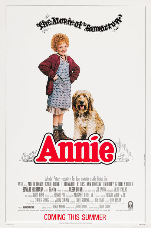 the movie poster: Annie (1982)
