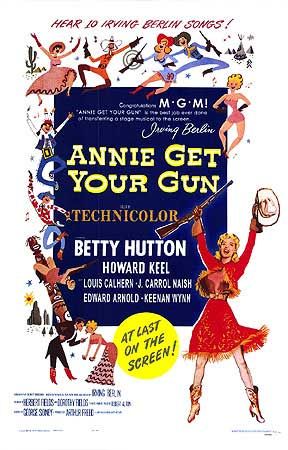 the movie poster: Annie Get Your Gun (1950)