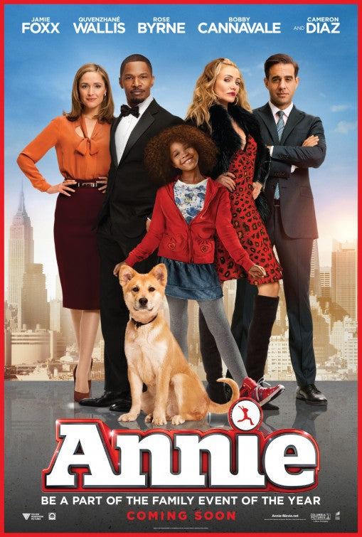 1000 piece jigsaw puzzle for the movie poster: Annie (2014) ver4