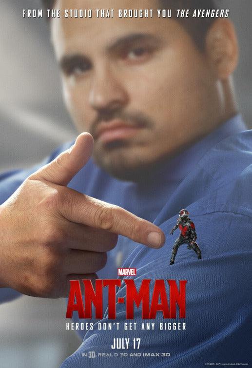 1000 piece jigsaw puzzle for the movie poster: Ant-Man (2015) ver15