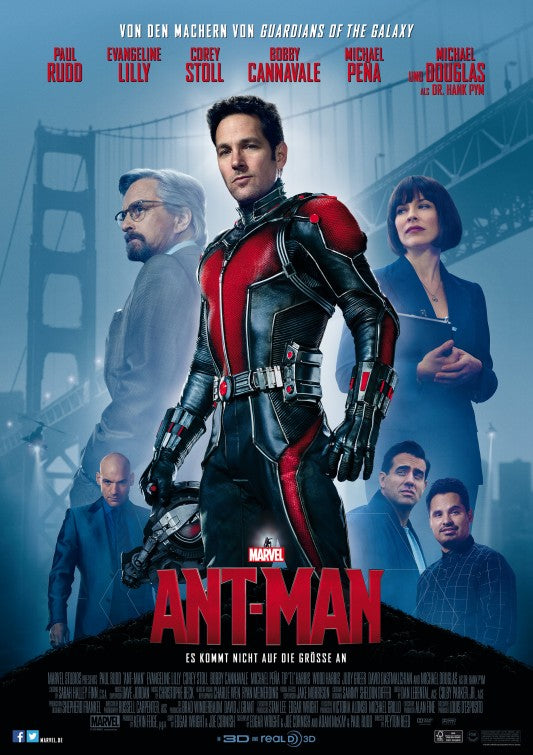 1000 piece jigsaw puzzle for the movie poster: Ant-Man (2015) ver9
