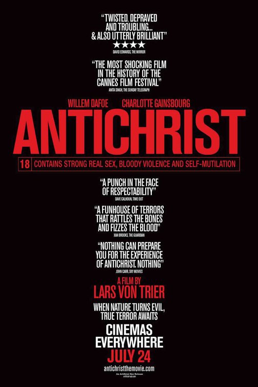 1000 piece jigsaw puzzle for the movie poster: Antichrist (2009) ver5