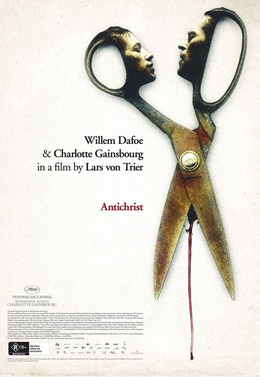 1000 piece jigsaw puzzle for the movie poster: Antichrist (2009) ver6