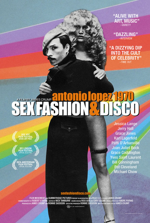 1000 piece jigsaw puzzle for the movie poster: Antonio Lopez 1970: Sex Fashion & Disco (2018)