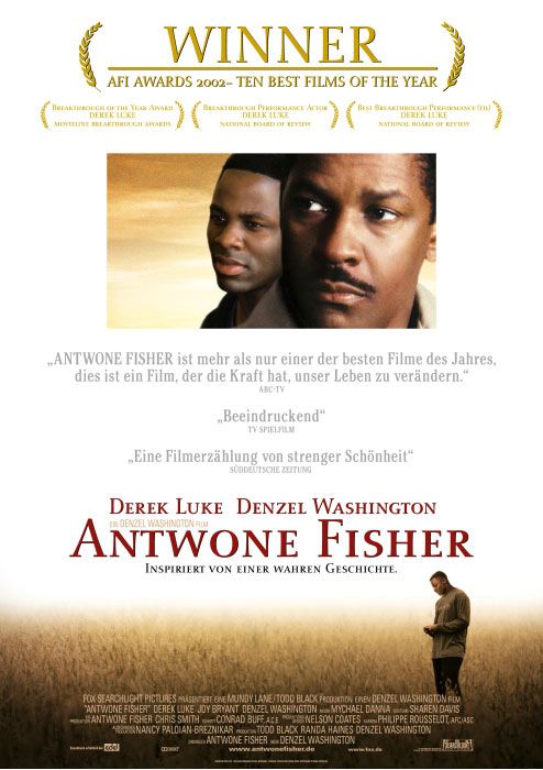 the movie poster: Antwone Fisher (2002) ver3