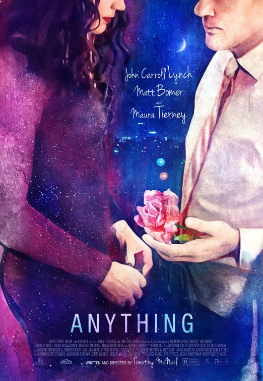 1000 piece jigsaw puzzle for the movie poster: Anything (2018)