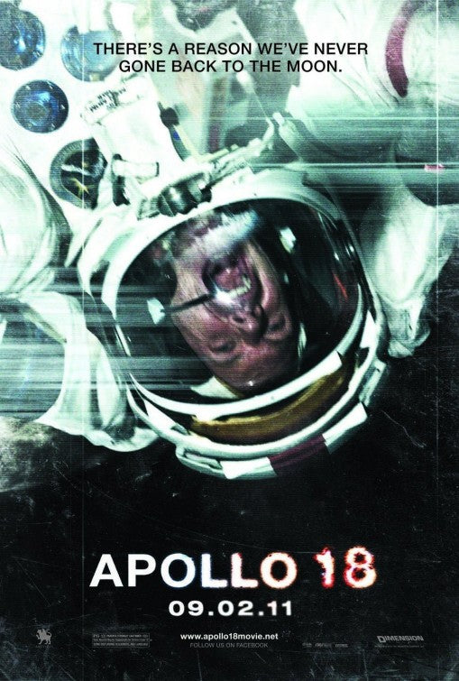 1000 piece jigsaw puzzle for the movie poster: Apollo 18 (2011) ver3