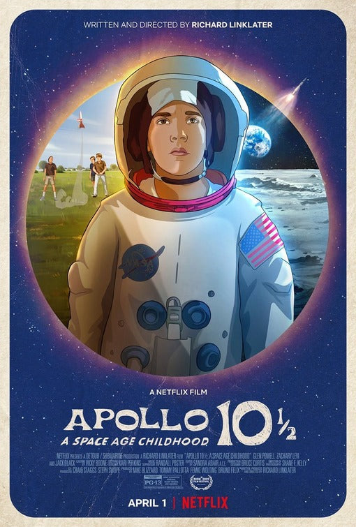 1000 piece jigsaw puzzle for the movie poster: Apollo 10 1/2: A Space Age Adventure (2022)
