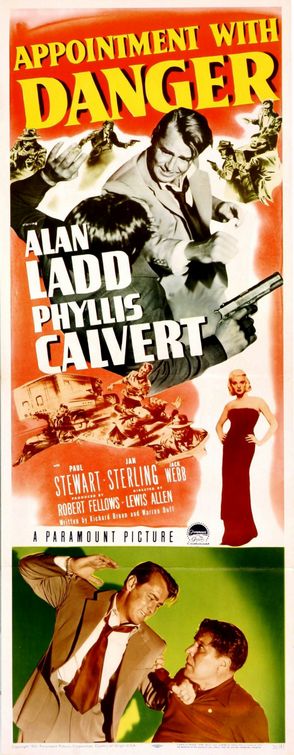 the movie poster: Appointment with Danger (1951) ver2