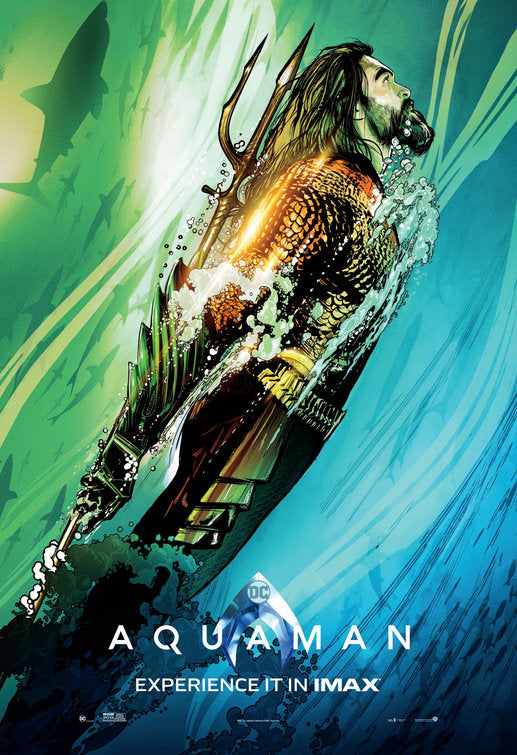 1000 piece jigsaw puzzle for the movie poster: Aquaman (2018) ver21