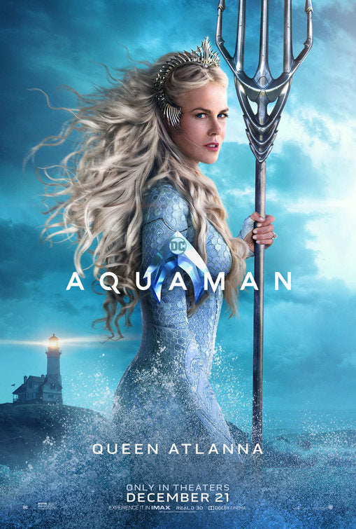 1000 piece jigsaw puzzle for the movie poster: Aquaman (2018) ver9