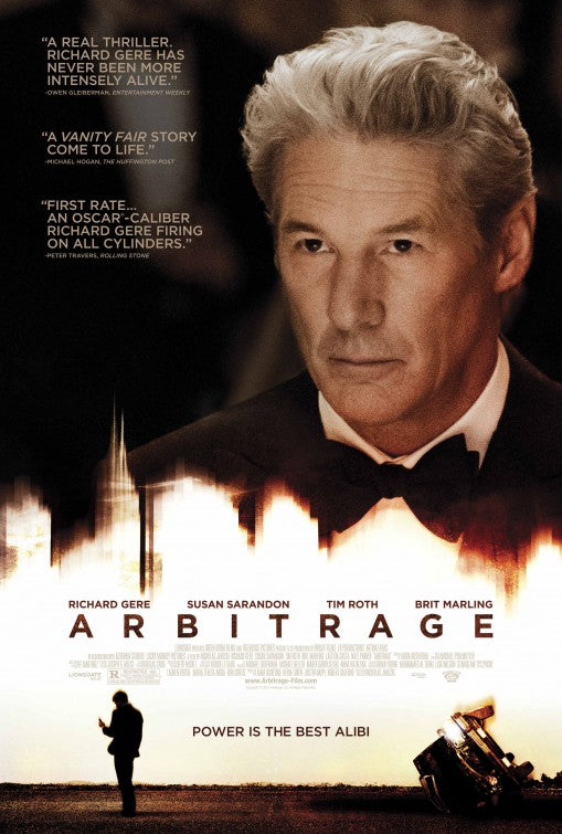 1000 piece jigsaw puzzle for the movie poster: Arbitrage (2012)