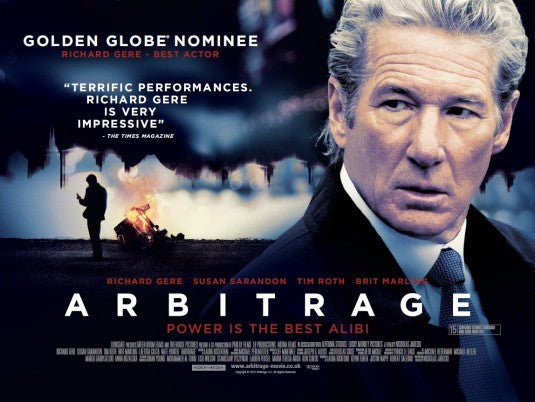 1000 piece jigsaw puzzle for the movie poster: Arbitrage (2012) ver4