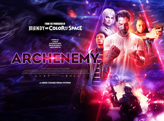 1000 piece jigsaw puzzle for the movie poster: Archenemy (2020) ver2