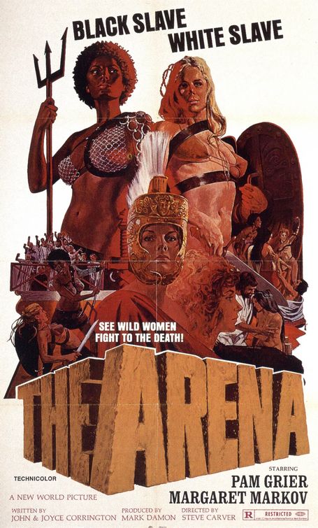 the movie poster: The Arena (1974)
