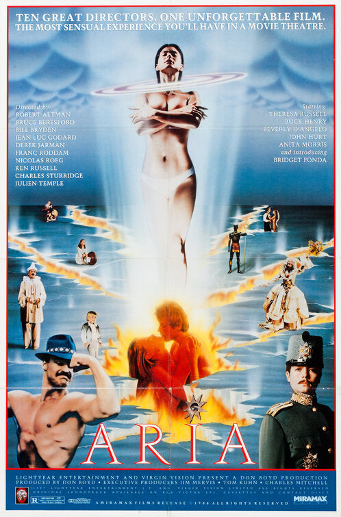 the movie poster: Aria (1988)