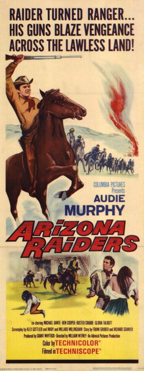1000 piece jigsaw puzzle for the movie poster: Arizona Raiders (1965) ver2
