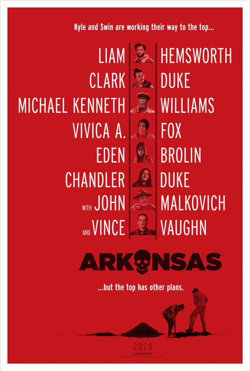 1000 piece jigsaw puzzle for the movie poster: Arkansas (2020)
