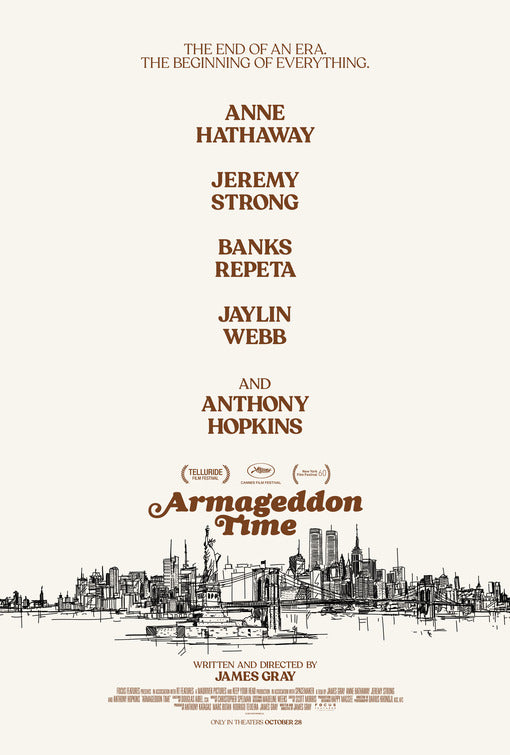 1000 piece jigsaw puzzle for the movie poster: Armageddon Time (2022)