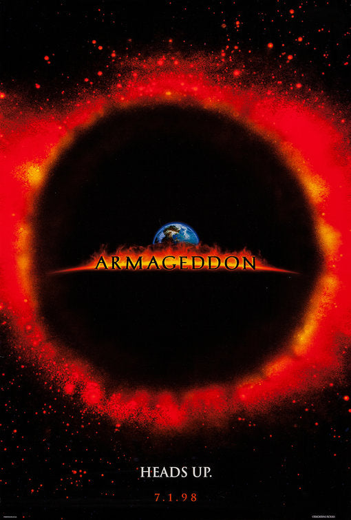 the movie poster: Armageddon (1998) ver2