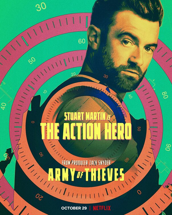 1000 piece jigsaw puzzle for the movie poster: Army of Thieves (2021) ver10