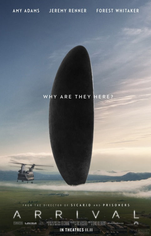 1000 piece jigsaw puzzle for the movie poster: Arrival (2016) ver4