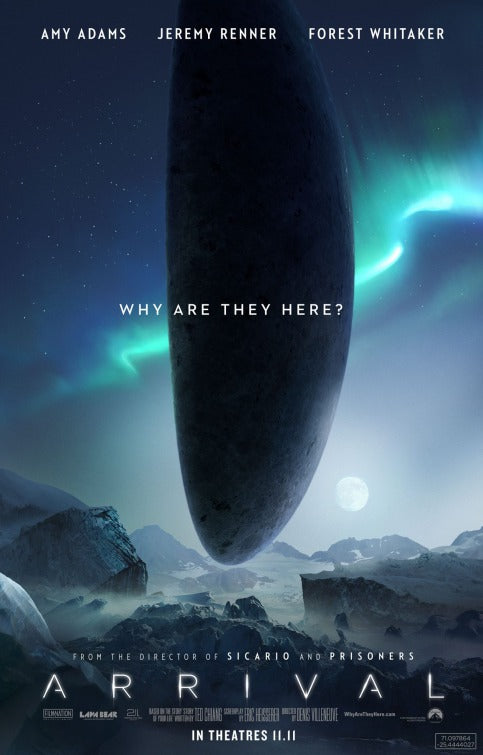1000 piece jigsaw puzzle for the movie poster: Arrival (2016) ver5