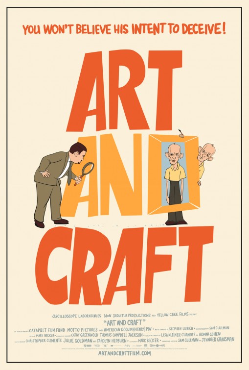 1000 piece jigsaw puzzle for the movie poster: Art and Craft (2014) ver3