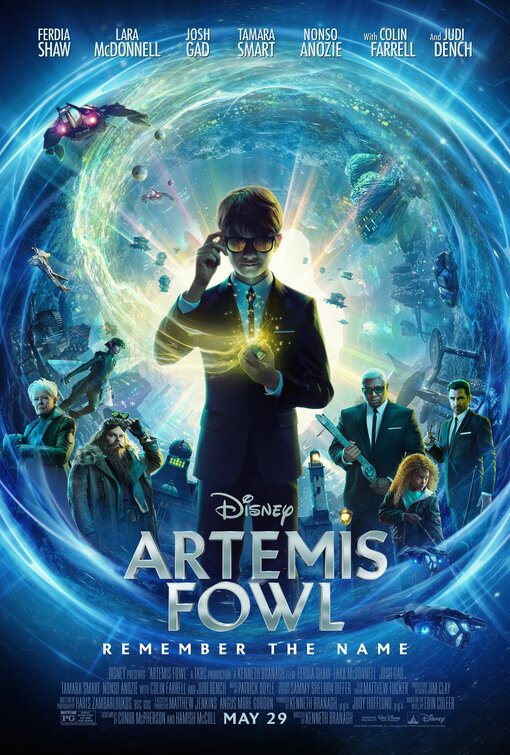 1000 piece jigsaw puzzle for the movie poster: Artemis Fowl (2020) ver2
