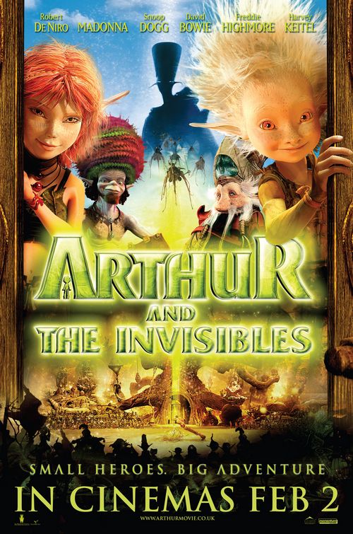 the movie poster: Arthur and the Invisibles (2007) ver14