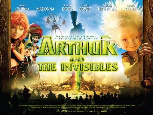 the movie poster: Arthur and the Invisibles (2007) ver16