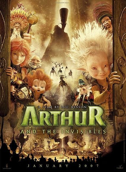 the movie poster: Arthur and the Invisibles (2007) ver2