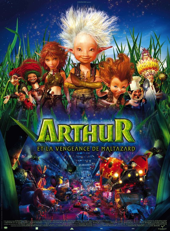 1000 piece jigsaw puzzle for the movie poster: Arthur and the Vengeance of Maltazard (2009) ver8