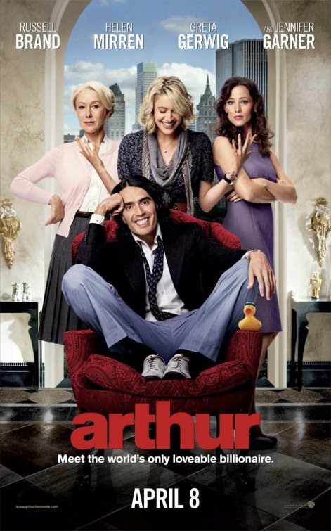 1000 piece jigsaw puzzle for the movie poster: Arthur (2011) ver2
