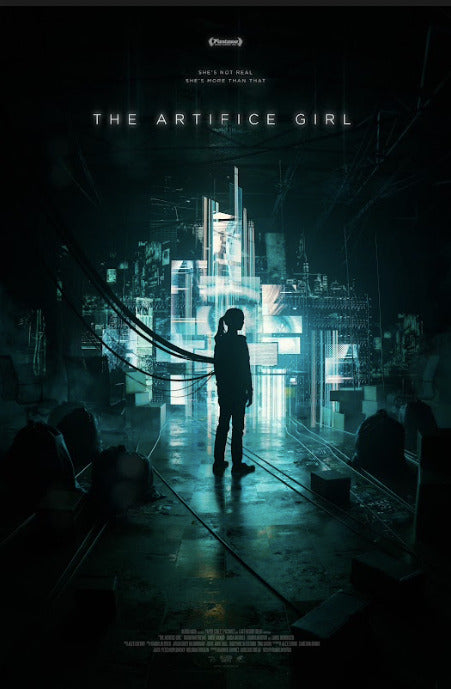 1000 piece jigsaw puzzle for the movie poster: The Artifice Girl (2023)