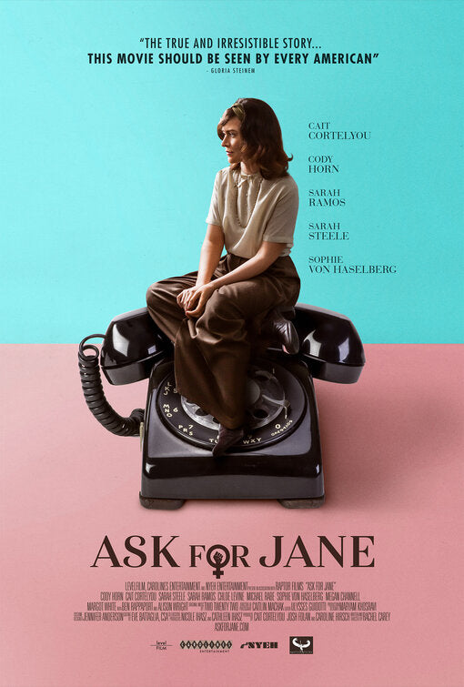 1000 piece jigsaw puzzle for the movie poster: Ask for Jane (2019)