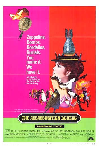 the movie poster: The Assassination Bureau (1969)