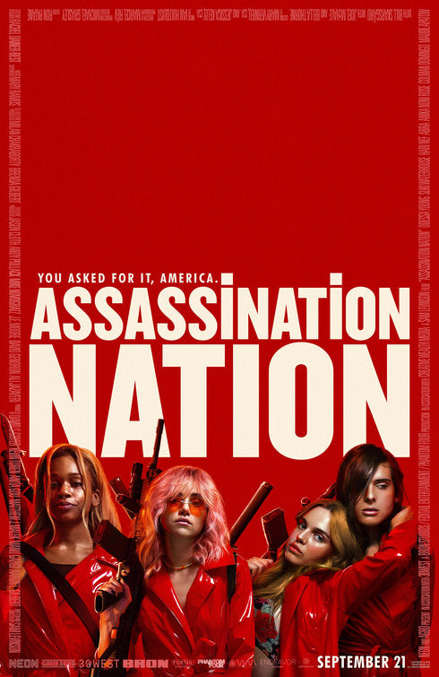 1000 piece jigsaw puzzle for the movie poster: Assassination Nation (2018) ver3