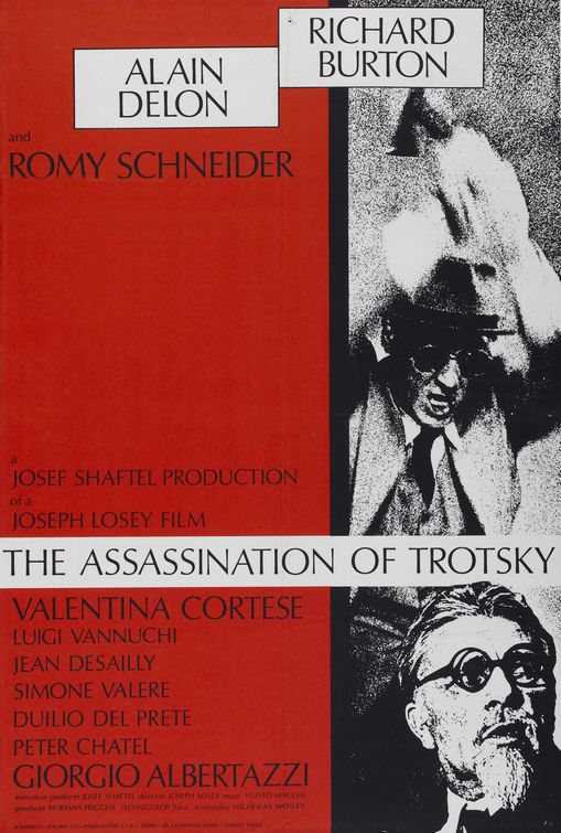 the movie poster: The Assassination of Trotsky (1972)