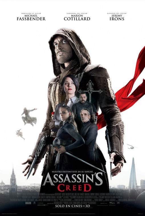 1000 piece jigsaw puzzle for the movie poster: Assassin's Creed (2016) ver4