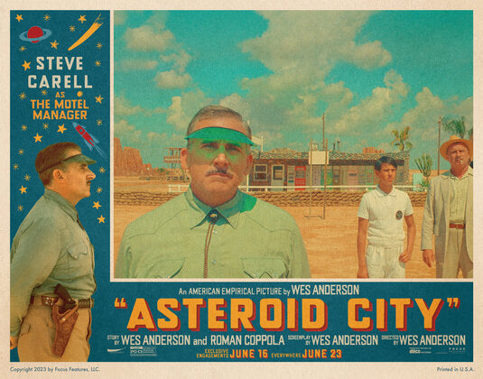 1000 piece jigsaw puzzle for the movie poster: Asteroid City (2023) ver18