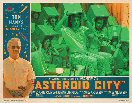 1000 piece jigsaw puzzle for the movie poster: Asteroid City (2023) ver20