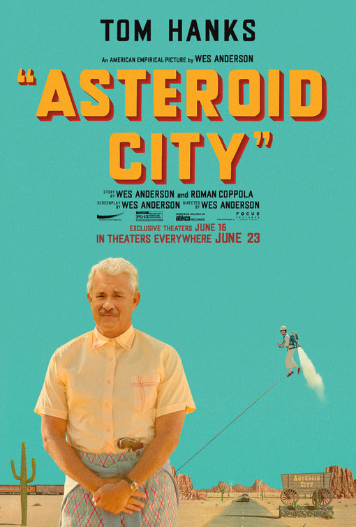 1000 piece jigsaw puzzle for the movie poster: Asteroid City (2023) ver3