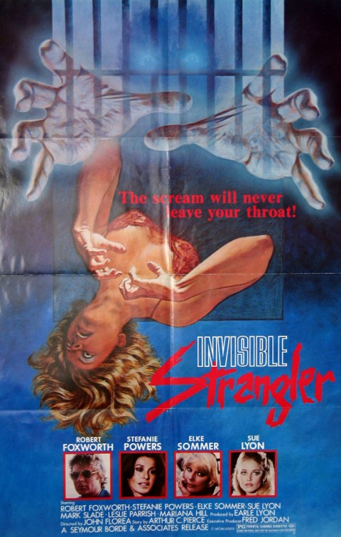 1000 piece jigsaw puzzle for the movie poster: Invisible Strangler (1984)