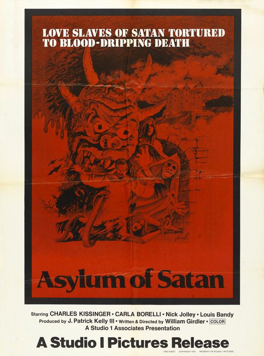 the movie poster: Asylum of Satan (1975)