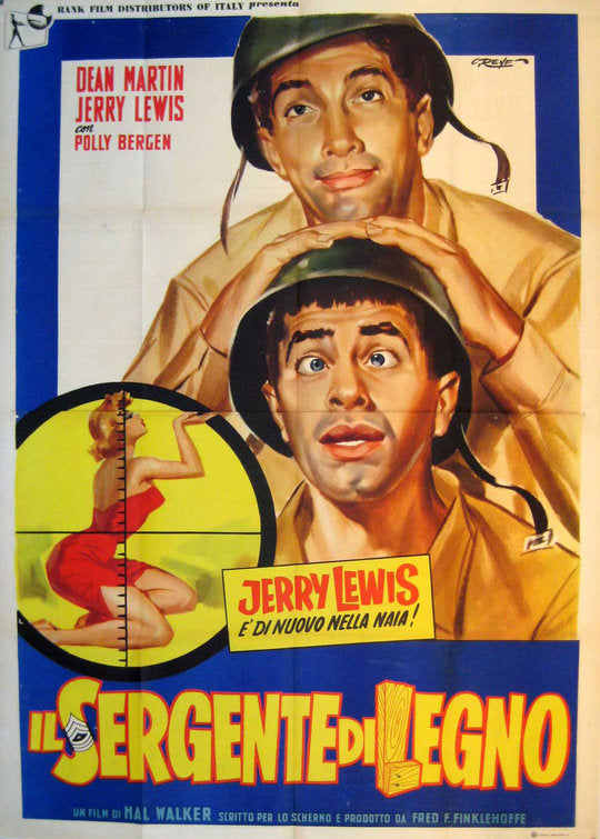 1000 piece jigsaw puzzle for the movie poster: At War with the Army (1950) ver4