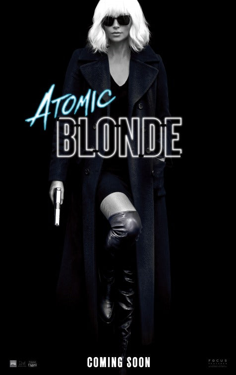 1000 piece jigsaw puzzle for the movie poster: Atomic Blonde (2017)