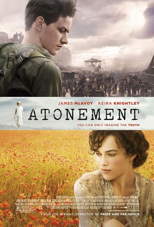 the movie poster: Atonement (2007) ver2