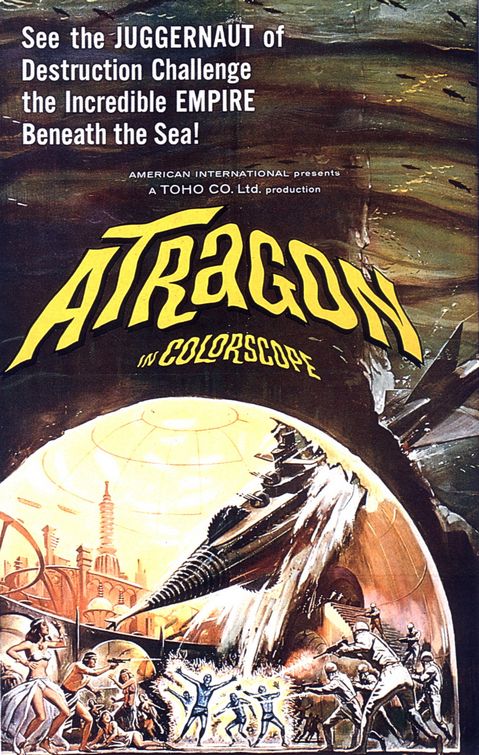 the movie poster: Atragon (1965)