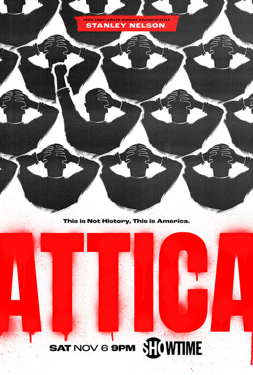 1000 piece jigsaw puzzle for the movie poster: Attica (2021)